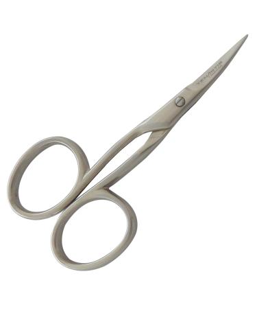 Left Handed Curved Scissors for Embroidery  Nail and Cuticle - Tenartis Made in Italy