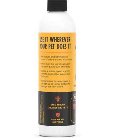 Bubba Pet Odor Eliminator Concentrate - Neutralize Dog & Cat Odor on Furniture and Carpets - Makes 2 Gallons - Buy Online on GoSupps.com