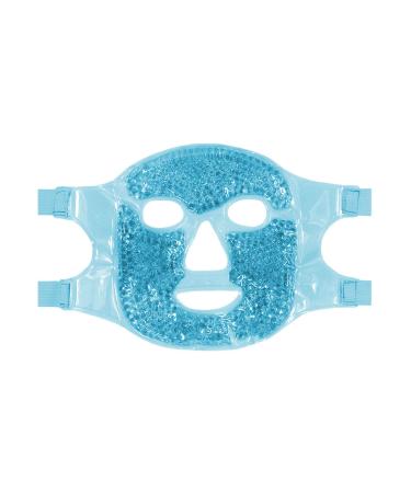 Cam2 Cool Mask | Reusable Gel Face & Eye Mask for Swollen Eyes & Dark Circles - Cooling Relief (Blue) - Buy Online on GoSupps.com