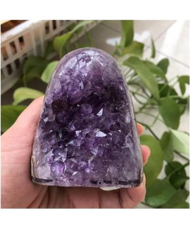 Natural Amethyst Geode Quartz Cluster Crystal Specimen Home Collections (Size : 500-600g) - Buy Online on GoSupps.com