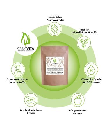 GreatVita Organic Cocoa Nibs 800g - Premium Roasted & Peeled Cocoa Beans from Peru | High-Fiber Topping for Healthy Recipes - Shop Internationally - Buy Online on GoSupps.com