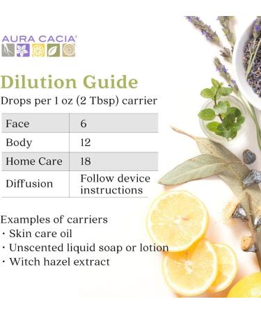 Buy Aura Cacia Organic Lavender Essential Oil - Pure 0.25 fl oz (7.4 ml) for Relaxation - Buy Online on GoSupps.com