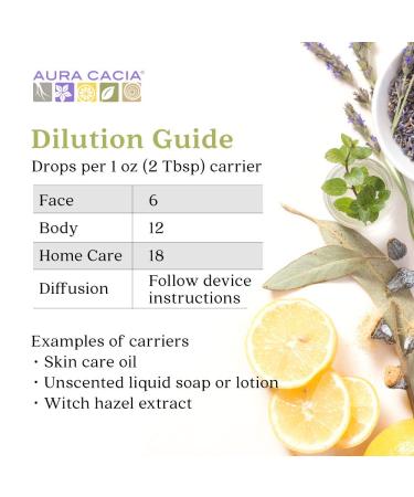 Aura Cacia 100% Pure Tea Tree Essential Oil 15 ml | GC/MS Tested | Melaleuca alternifolia | International Shipping Available - Buy Online on GoSupps.com