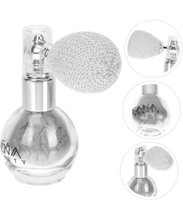 PLAFOPE 1pc Spray Glitter Spray Bottles Shimmering Spray Powder Makeup Glitter Powder Sprayer Highlight Tool 7x5.5cm White - Buy Online on GoSupps.com