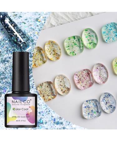 8ml Platinum Colors Starlight Gel Nail Polish UV Gel Varnish Soak Off Nail Art Varnishes Gel Lacquer Coat Manicure Design - (Color: 4134 Style A) 4134 / Style a - Buy Online on GoSupps.com