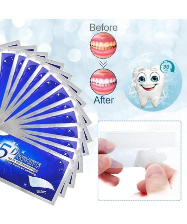 Effective Tooth Whitening Strips - 16 Pieces | White Stripes Teeth Bleaching & Whitening Strips - Buy Online on GoSupps.com
