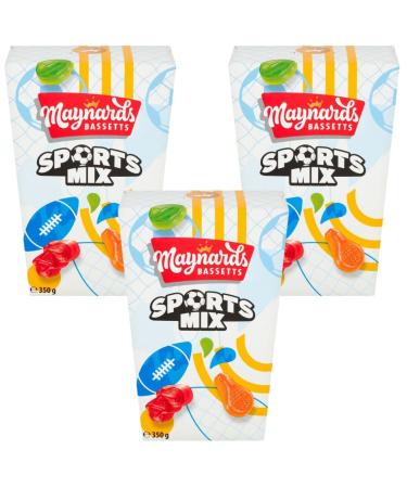 Sweet Gifts Bundle with Bassetts Sports Mix Sweets Carton 350g (3 Pack) - Buy Online on GoSupps.com