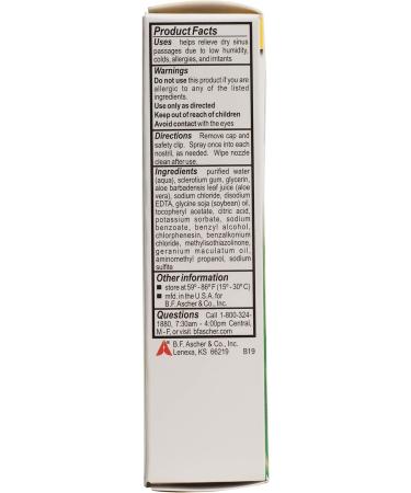 AYR Saline Nasal Gel No-Drip Sinus Spray 0.75 fl oz - Pack of 4 - Buy Online on GoSupps.com