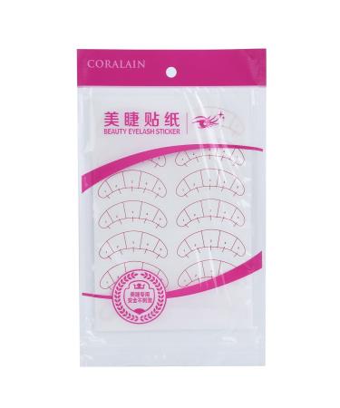 Eyelash Sticker 140PCS Eyelashes Extension Adhesive Sticker Eye Lash Isolation Positioning Pads Patches Tool