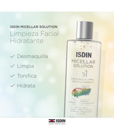 ISDIN Micellar Water 4 in 1 - 400 ml & 100 ml Travel Size | Shop Internationally - Buy Online on GoSupps.com