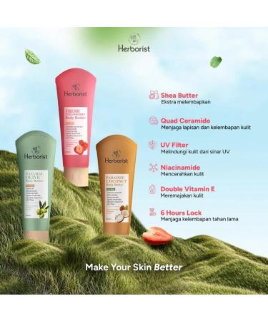 Herborist Body Butter 80g Paradise Coconut (Pack of 2) - Buy Online on GoSupps.com