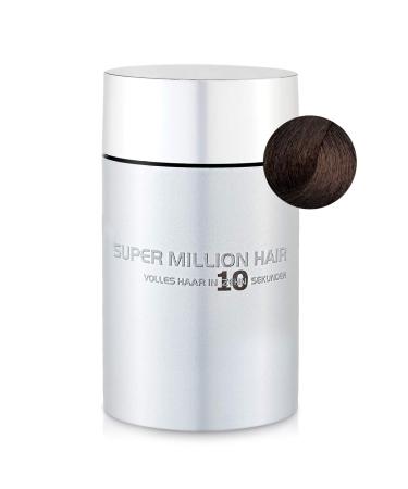 Super million hair hair fibers and bulk hair high-quality scatter hair for hair compression 25 g medium-brown (23) 3_Medium-Brown (23) - Buy Online on GoSupps.com