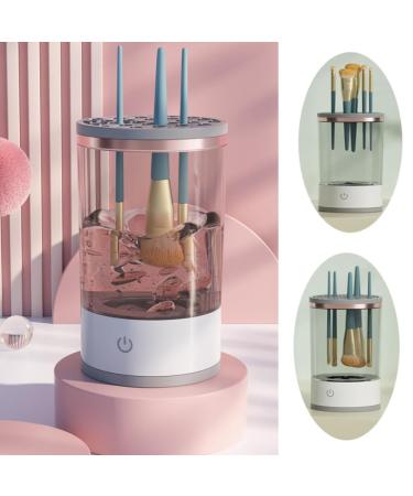 Buy Sonic Vibration Makeup Brush Cleaner - Automatic USB Charger for All Brushes - Fast & Efficient Cleaning in Black - Buy Online on GoSupps.com