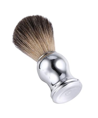 Buy Silver Practical Brush Bears Shaving Brush - Durable Faux Badger Hair Facial Cleansing Tool for Hairdressing - International Shipping Available - Buy Online on GoSupps.com