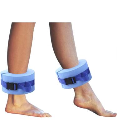 Swim Exercise Aqua Cuffs Set - Foam Water Aerobics Belts for Ankles & Arms with Quick Release Buckle - Set of 2 - Buy Online on GoSupps.com