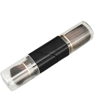 Powder Brush Black Foundation Brush with Rotating Makeup Handle - Buy Online on GoSupps.com