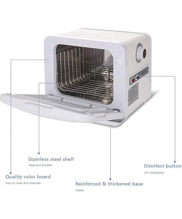 HDGRNCC UV Towel Heating Cabinet - 2-in-1 Towel Warmer & UV Light Sanitizer for Spa Salon & Home Use - Stainless Steel | Best Beauty Tool - Buy Online on GoSupps.com