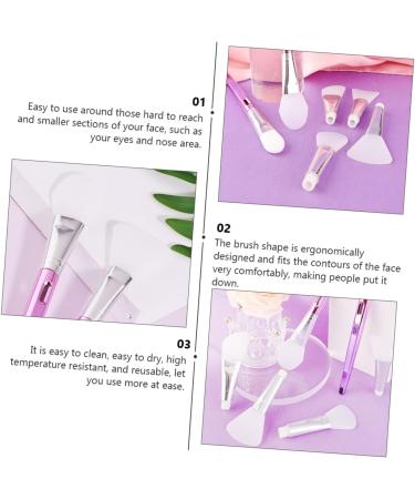 FRCOLOR Sleepmask 3 Sets Brush Set Sleeping Spoon Spatula Applicator Brush Silicone Makeup Brush Cream Makeup Brush Makeup Products Silicone Facial Silica Gel Tool Silicone Brush - Buy Online on GoSupps.com