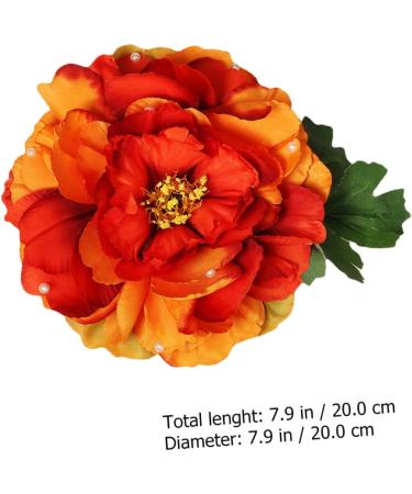 FRCOLOR wedding Girls flower hairpin flower wreath accessories wedding hair clip Beach flower hair clip flower brooches for women Hibiscus the flowers silk flower hula dance - Buy Online on GoSupps.com
