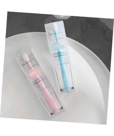 HOMSFOU 2pcs Nano Ultrafine Soft Toothbrush Set - Gentle Care for Pregnant Women - International Shipping Available - Buy Online on GoSupps.com