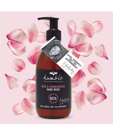 Humble Rose & Frankincense Hand Wash (285ml) - Kate Humble Products are Carefully Created so That You can Spoil Yourself Without Spoiling The Environment. Cruelty Free. - Buy Online on GoSupps.com
