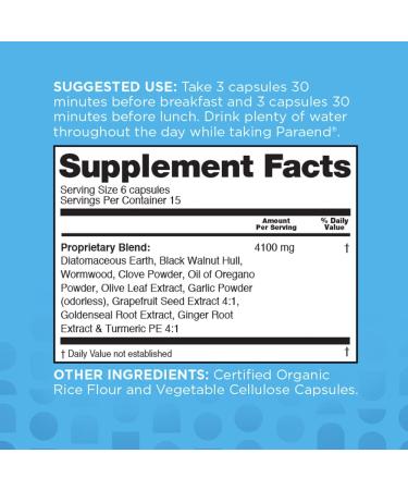 Nbpure ParaEnd - Potent Cleanse 90 Veggie Capsules | Detox & Digestive Support - Buy Online on GoSupps.com