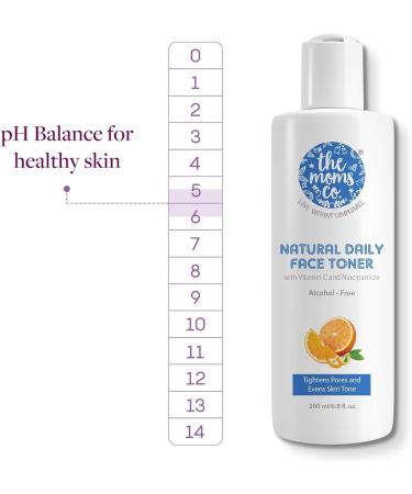 Natural Daily Vitamin C Face Toner l Enriched with Niacinamide & Aloe Vera | Tightens Pores Evens Skin Tone Hydrates Skin Maintains PH Balance (200ml) - Buy Online on GoSupps.com
