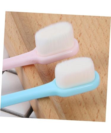 Beaupretty 2-Piece Cleaning Toothbrush Set | Stylish Fur Design Toothbrushes for Dental Care - Buy Online on GoSupps.com