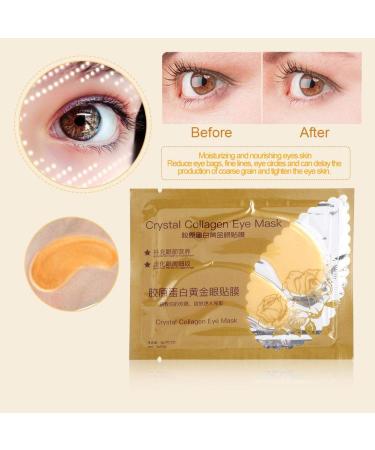 5 Pairs Crystal Collagen Eye Mask - Dark Circles & Fine Lines Treatment - Buy Online on GoSupps.com