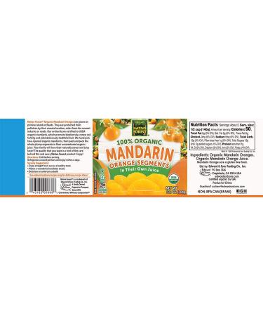 Native Forest Organic Mandarin Oranges 10.7oz Cans (Pack of 6) - Buy Now - Buy Online on GoSupps.com