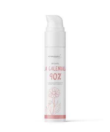 Saf.Nutraceutica - Calendula 90% Biogel with 90% Calendula Regenerating skin in case of sunburn irritations Ideal for delicate skin of babies and the elderly 100 ml