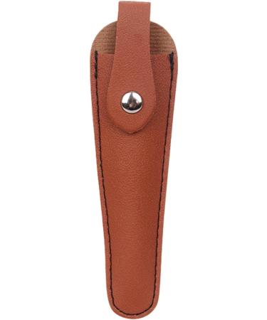 Hair Scissors Holster - Salon Scissor Holster Sheath | Salon Scissor Portable Shears Protective Covers Hairdressers Tool Organizer for Barber Brown - Buy Online on GoSupps.com