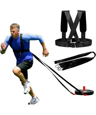 5X Fitness Equipment Shoulder Harness | Gym Pull Sled Drag Strap for Weight Training & Speed Workouts - Upgraded Sport Accessory - Buy Online on GoSupps.com