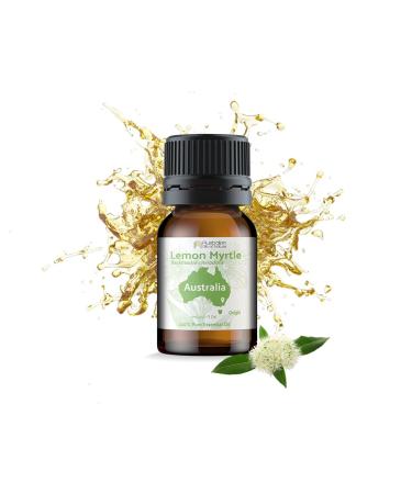 Lemon Myrtle Essential Oil - Experience an Invigorating Fresh Citrus Aroma - Pure Undiluted Therapeutic Grade Essential Oil- 5 ml