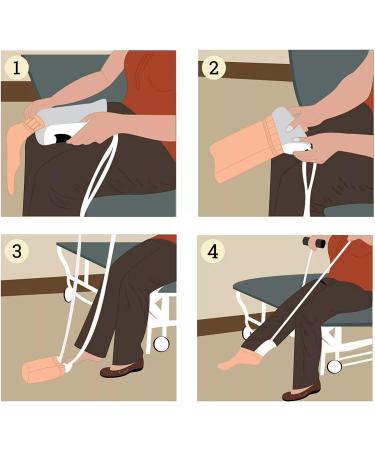 TNBUENO Sock Aid Device with Foam Handles - Compression Stocking Helper for Pregnant Women, Seniors, and Elderly - Buy Online on GoSupps.com