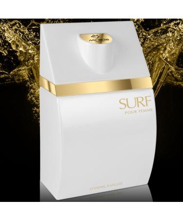 MIRADA Surf Pour Femme Women's Eau de Parfum (EDP) 3.4 FL. Oz (100ml) Women s Perfume with Notes of Floral Bergamot Sandalwood Lily Privet Jasmine Patchouli Ambery - Buy Online on GoSupps.com