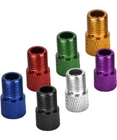 7Pcs Valves Adapter Converter Presta to Schrader for Bike, Inflate Tire Easily - Bicycle Valve Adapter - Buy Online on GoSupps.com