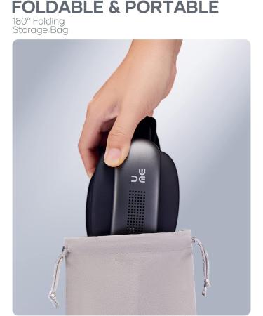 Premium Eye Massager - Foldable Warmth & Vibration Reduces Dark Circles Improves Sleep - Buy Online on GoSupps.com
