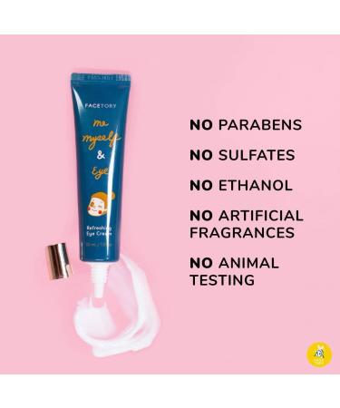 Facetory Me Myself & Eye Refreshing Eye Cream and Moon Velvet Sleeping Mask - Nourishing Moisturizing with Bifida Lysate Ferment & Shea Butter - Buy Online on GoSupps.com