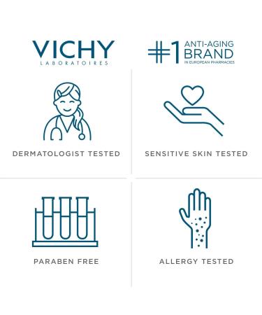 Vichy Aqualia Thermal Hydrating Face Serum - Hyaluronic Acid - 97% Natural Ingredients - Smooths Fine Lines - Silicone & Mineral Oil Free - Buy Online on GoSupps.com