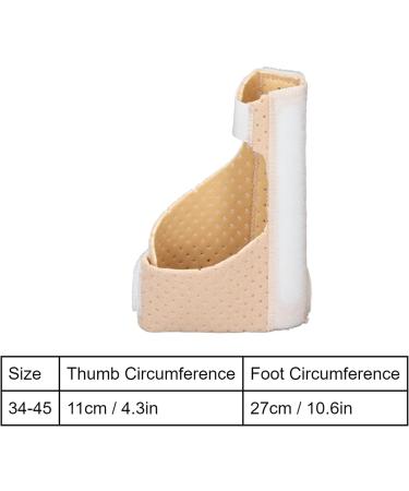 Fyearfly Hammer Toe Corrector - Adjustable Skin Color Claw Toe Fixation Reduced Stress & Removable Aluminum Strip (Left) - Buy Online on GoSupps.com
