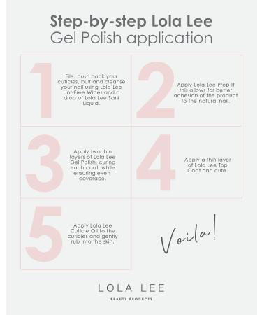 Lola Lee Gel Polish | In Life In Love With You | GP011 | 15ml |Long-Lasting | Chip Proof | Soak-Off | Nail Art | Manicure & Pedicure | Easy to Apply |Salon and Home Use | LED UV Lamp - Buy Online on GoSupps.com