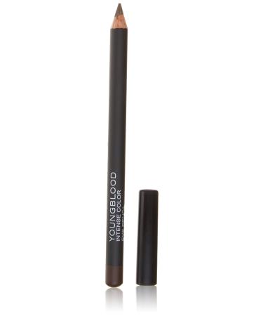 Youngblood Clean Luxury Cosmetics Intense Color Eye Pencil  Chestnut | Smudge Proof Blendable Hypoallergenic Creamy Eyeliner Pencil | Cruelty Free  Paraben Free