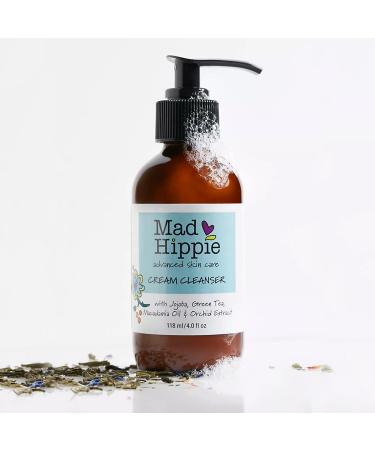 Mad Hippie Cream Cleanser with Jojoba, Green Tea & Orchid Extract - 4 fl oz (118 ml) - Buy Online on GoSupps.com