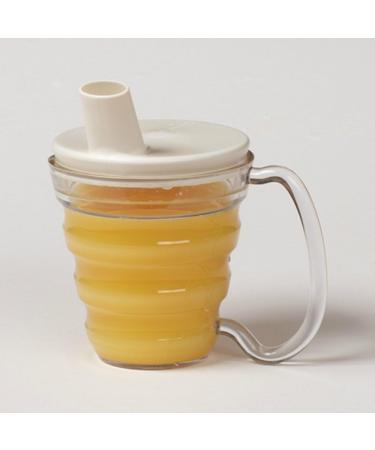 SP Ableware Ergo Mug - Wide Handle, Bumpy Surface, Clear Translucent (745740001) - Buy Online on GoSupps.com