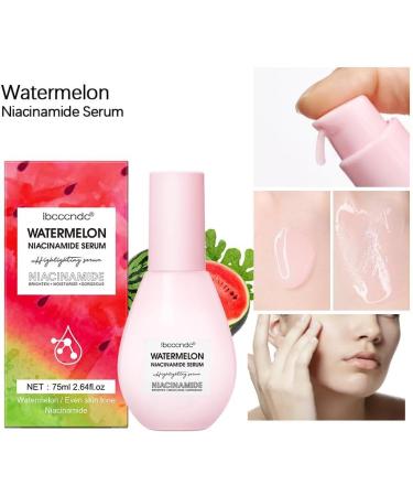 ieron Serums Watermelon Glow Niacinamide Moisturising Lightweight Facial Serum & Priming Liquid Highlighter - Buy Online on GoSupps.com