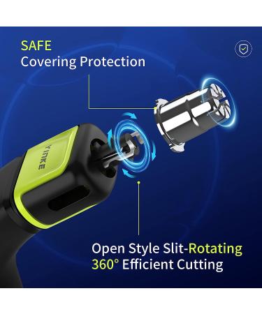 Yinke Nose Hair Trimmer Replacement Heads for One Blade & OneBlade Pro - Waterproof Dual Edge Blades (2 Pcs) - Buy Online on GoSupps.com