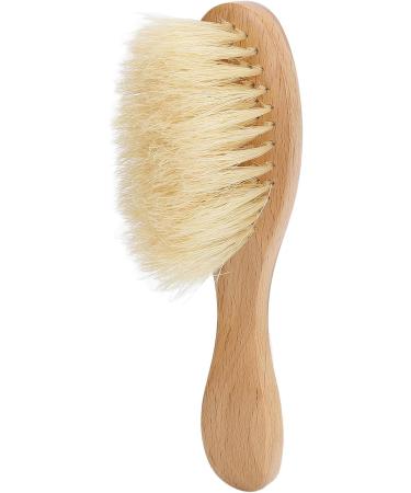 Soft Bristle Neck Duster Cleaning Brush for Face and Hair Ergonomic Design for Broken Hair Cleaning Wood Handle - Buy Online on GoSupps.com