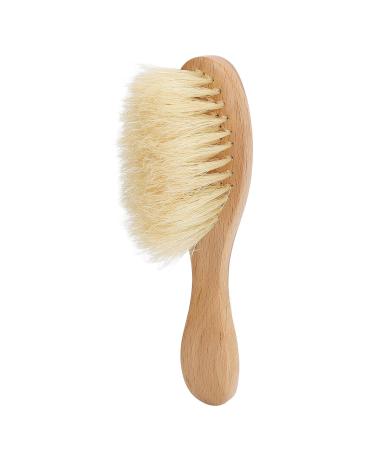 Soft Hair Brush with Ergonomic Wooden Handle - Multifunctional Neck Dust Brush for Easy Cleaning of Broken Hair - Buy Online on GoSupps.com