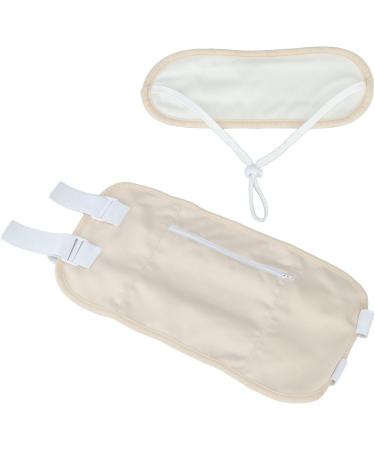 Premium Semme Castor Oil Backpack - Neck & Stomach Compression Plaster Leak-Proof Reusable Durable Polyester with Hooks & Belts - Buy Online on GoSupps.com